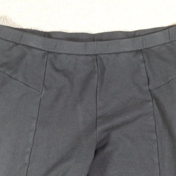 Grace Elements Size L Black Mid Rise Slim Leg Pull On Stretch Trousers - Picture 2 of 7